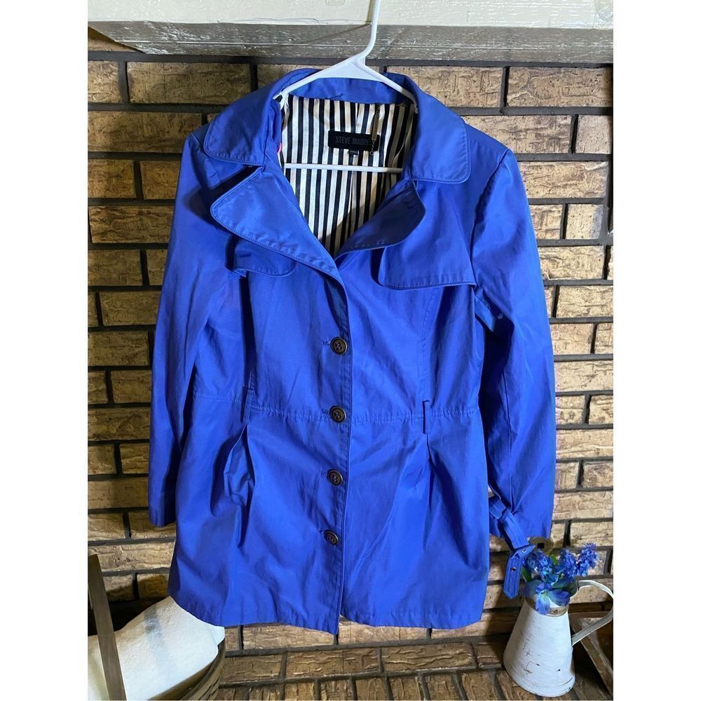 Steve Madden Hooded Trench Coat‎